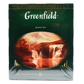 Чай Greenfield Инглиш Эдишн(2гх100п)пакетированный черн.