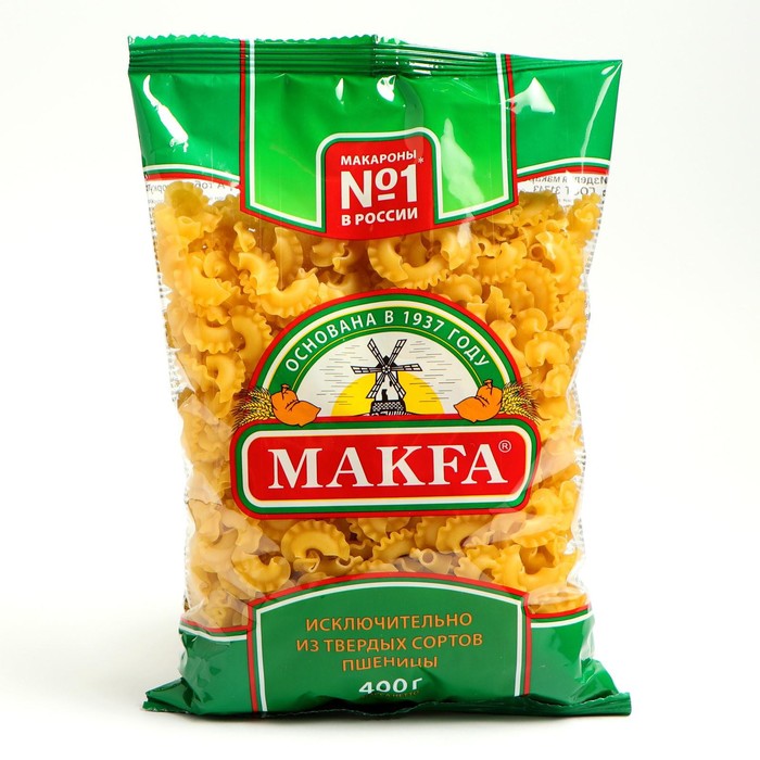 Макаронные изделия МАКФА Гребешки петушинные 400г (8032154) - Купить по цене от 