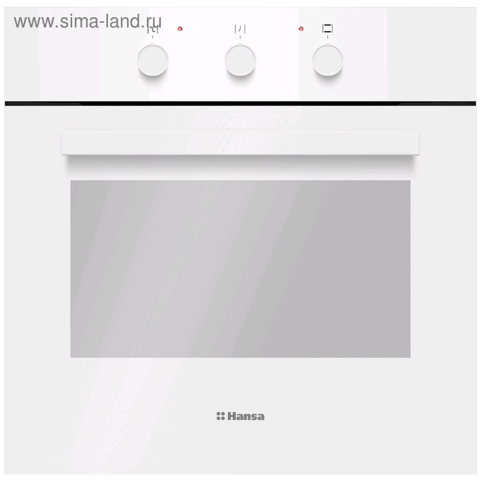 Духовой шкаф Hansa BOEW64111, электрический, 67 л, класс А, белый - Фото 1