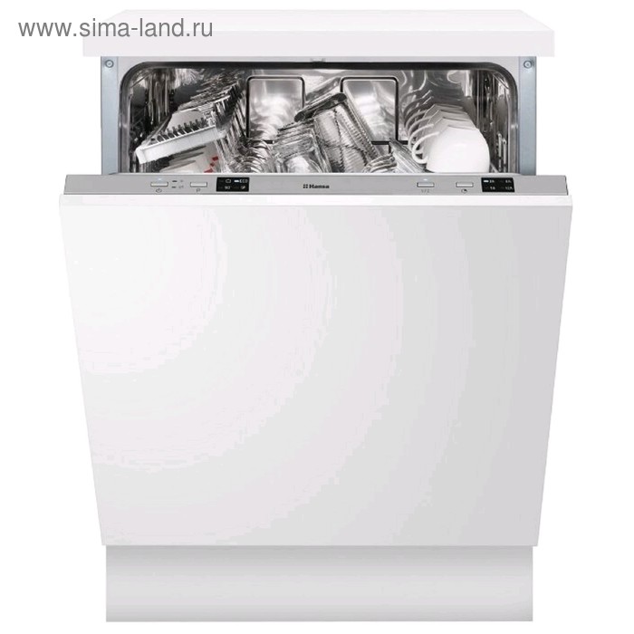 Посудомоечная машина Hansa ZIM 654 H, встраиваемая, класс А++, 12 комплектов, 11 л