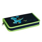 Пенал школьный, 1 секция, 11.5×20.5×3 см «Дино» - Фото 3