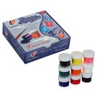 Краска по ткани, набор 9 цветов × 15 мл, Луч, акриловая на водной основе - Фото 1