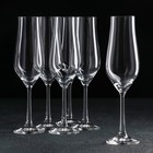 Набор бокалов для шампанского «Тулипа», 170 мл, 6 шт - фото 8984760