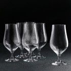 Набор стеклянных бокалов для пива «Тулипа», 540 мл, 6 шт. - Фото 1