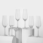 Набор бокалов для шампанского Bohemia Crystal «Тулипа», 170 мл, 6 шт - фото 4305655