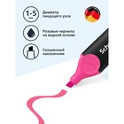 Маркер текстовыделитель Schneider Job, 1.0-5.0 мм, чернила на водной основе, розовый - Фото 2