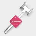 Молоток для мяса Доляна, 24 см, 140 г, цвет серый - Фото 5