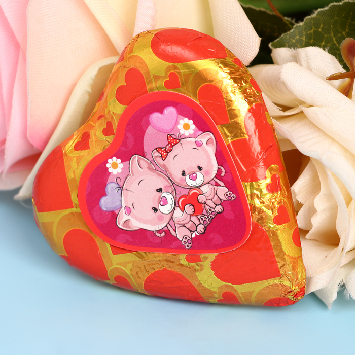 Сердце с открыткой, 30 г - Фото 1