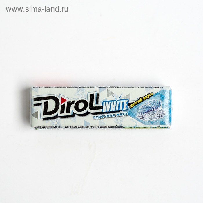 Жевательная резинка Dirol перечная мята, 13,6 г - Фото 1