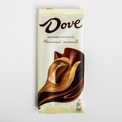 Шоколад молочный Dove, 90 г