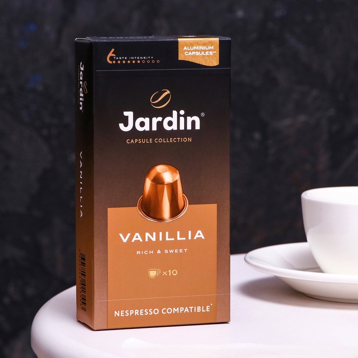 Капсулы для кофе Jardin Vanillia, 10 капсул - Фото 1