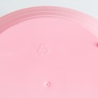Горшок для цветов «Япония», 2 л, цвет розовый - Фото 3