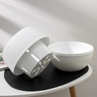 Горшок для цветов «Япония», 3 л, пластиковый, белый - Фото 3