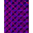 Самоклеящаяся пленка Color decor 1009 голографический квадрат фиолетовый 0,45х8,0 - фото 294904015