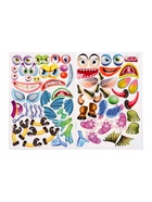 Книжка с наклейками «Создай своего монстрика. Реготунович» - Фото 3