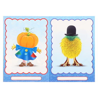 Книжка с наклейками. Создай своего монстрика. Одноглазенько