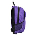 Рюкзак молодёжный, Stavia, 44 х 30 х 17 см, эргономичная спинка, «Юность», лиловый - Фото 3