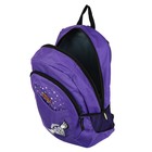 Рюкзак молодёжный, Stavia, 44 х 30 х 17 см, эргономичная спинка, «Юность», лиловый - Фото 10