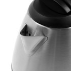 Чайник электрический ENERGY E-212, металл, 1.2 л, 1500 Вт, серебристый - Фото 2