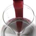 Чайник электрический ENERGY E-296, стекло, 1 л, 1100 Вт, красный - фото 51332986 Чайник электрический ENERGY E-296, стекло, 1 л, 1100 Вт, красный - фото 51332986