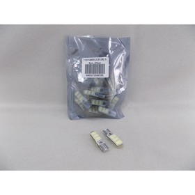 

Лампа светодиодная Т10 (W2,1-9,5d) белая, 12 SMD 3528, силикон, 12В