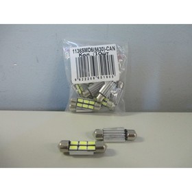 

Лампа светодиодная 11-36 (SV8,5) 6 SMD 5630, CANBUS обманка, радиатор, 12В