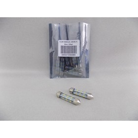 

Лампа светодиодная 11-39 (SV8,5) 24 SMD 3014, силикон, белая 12В