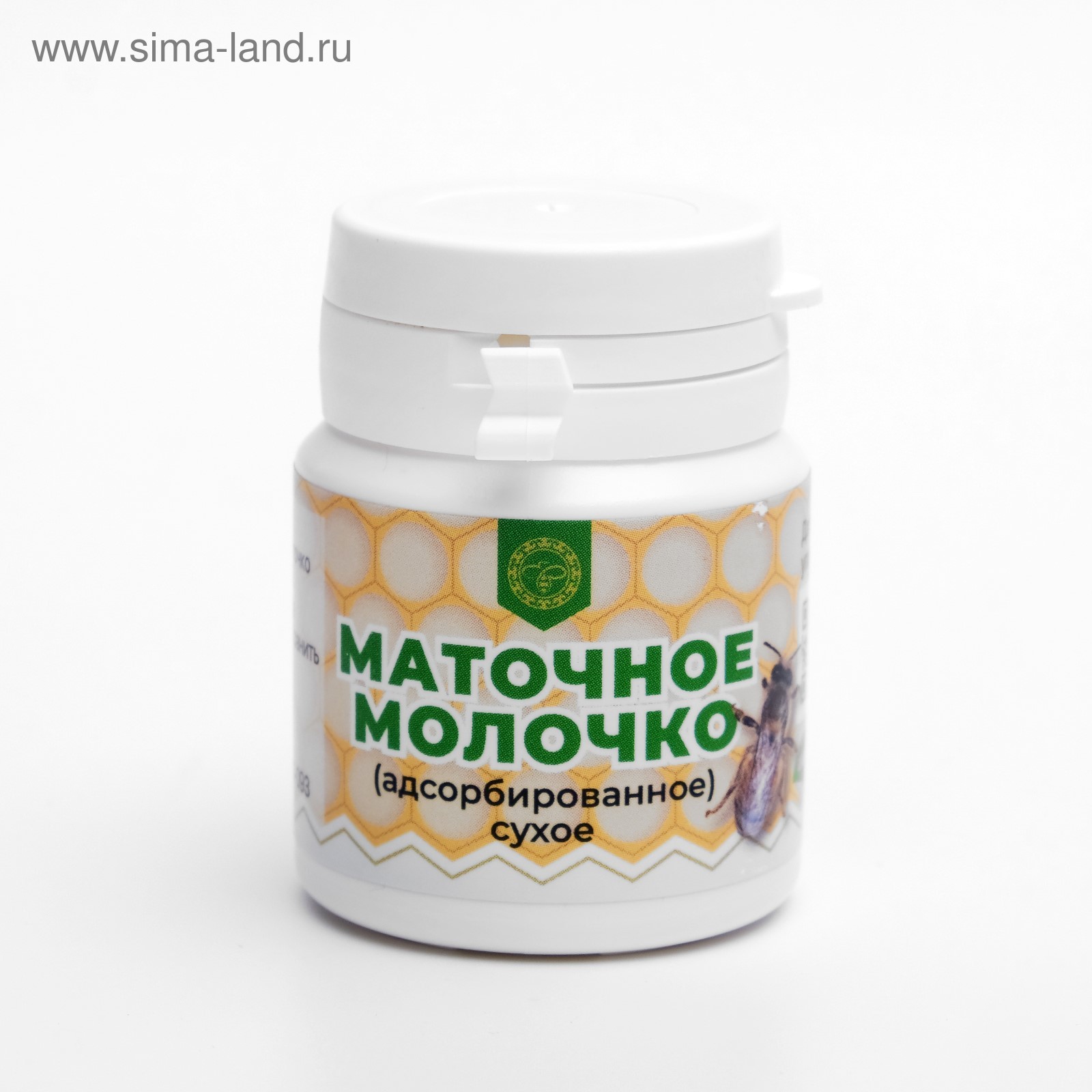 Маточное молочко адсорбированное, 20 таблеток по 500 мг (4967342 ...
