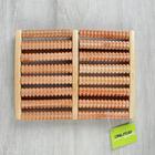 Массажёр «Барабаны», 8 рядов, деревянный - Фото 4