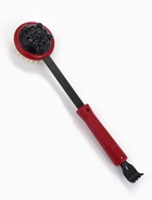 Массажёр-чесалка «Отдых», двусторонний, универсальный, 35×6×8 см, красный, чёрный - Фото 2