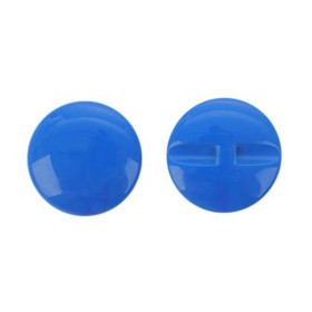 Пуговица большая гладкая, диаметр 37 мм, набор 50 шт., цвет светло-синий  (артикул 4962106)  большой выбор товаров оптом и в розницу по низким ценам с доставкой