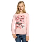 Джемпер для девочек, рост 122 см, цвет розовый - Фото 1