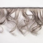 Волосы-тресс пепельно-серые локоны, 25 х 150 см - Фото 3
