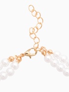 Набор 2 предмета: серьги, колье «Антуанетта» вспышка, цвет белый в золоте, 40 см - Фото 6