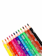 Карандаши 12 цветов BIC Kids Illusion, детские, шестигранные, с ластиком, стираемые - Фото 9