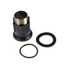 Смеситель для кухни Accoona A4594F, однорычажный, высокий излив, латунь, черный - Фото 5