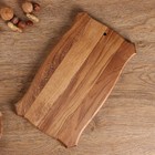 Доска разделочная и сервировочная "Восточная", массив дуба, 200х340х24 мм - Фото 9