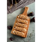 Доска разделочная Дарим Красиво «Классика», 18×34×2.4 см, дерево дуб - Фото 2