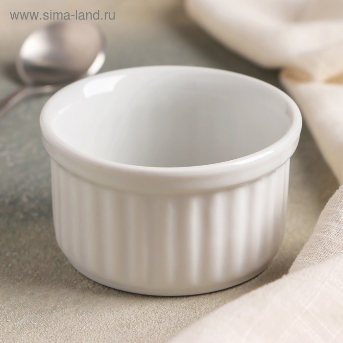 Соусник «Белое изделие», 70 мл, фарфор, белый - Фото 1
