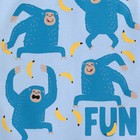 Песочник Крошка Я "Fun", голубой, рост 62-68 см - фото 25415250