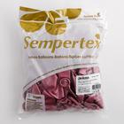 Шар латексный 12" Reflex, розовый, хром, набор 50 шт. - фото 21062466