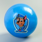 Мяч детский Paw Patrol, синий 16 см, 50 гр МИКС - Фото 3