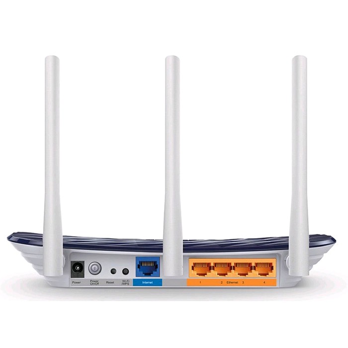 Wi-Fi роутер беспроводной TP-Link Archer C20(RU) AC750, 10/100 Мбит, синий - фото 51297497