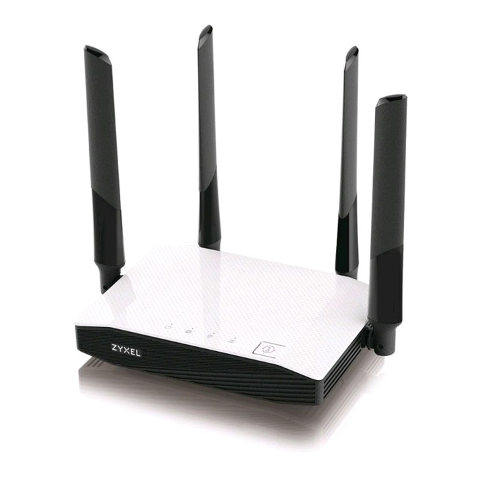 Wi-Fi роутер беспроводной Zyxel NBG6604 (NBG6604-EU0101F) AC1200, 10/100 Мбит, белый - фото 51297526