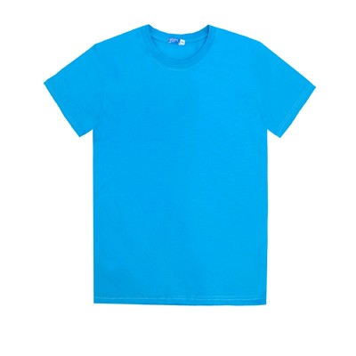 Футболка мужская, размер 52, цвет бирюзовый