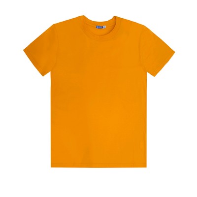 Футболка мужская, размер 52, цвет оранжевый