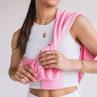 Кулон «Цепь» мятый металл, цвет золото, 45 см - Фото 3