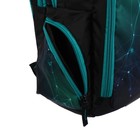 Рюкзак школьный, Luris «Тайлер», 40 х 29 х 17 см, эргономичная спинка, «Техно», чёрный - Фото 3