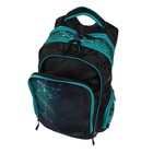 Рюкзак школьный, Luris «Тайлер», 40 х 29 х 17 см, эргономичная спинка, «Техно», чёрный - Фото 8