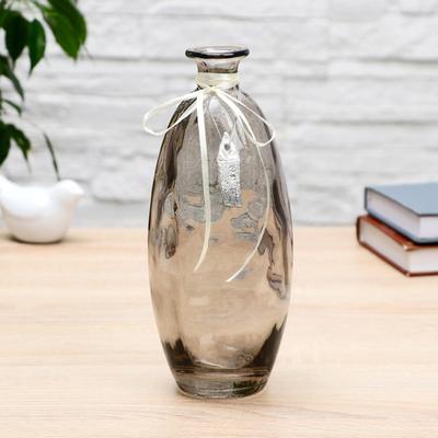 Ваза «Волшебные мгновения», d=4 см, 21.5×8 см, стекло, дымка